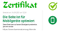 Zertifikat für Website